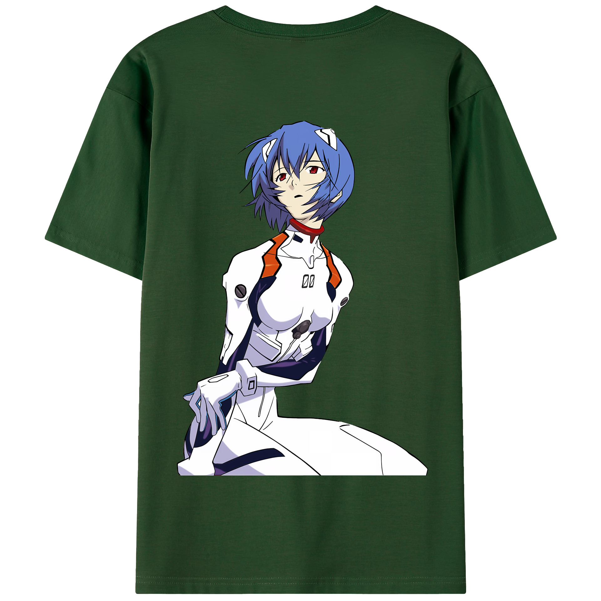 （画像用） EVA 新世紀エヴァンゲリオン 綿100％半袖Tシャツ（背面プリント）